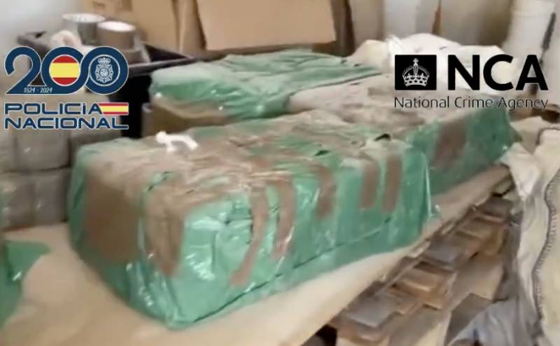 British drugs gang caught carrying 1,200 kilos of hashish in Spain