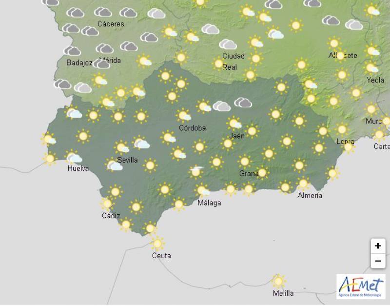 Breezy and wet this week: Andalusia weather forecast January 6-9