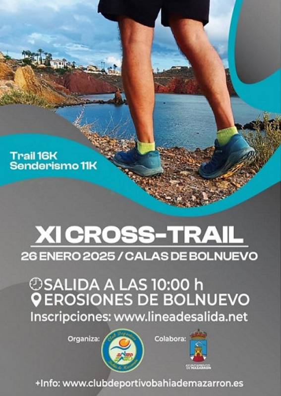 January 26 Cross country race and hike in the coves of Bolnuevo