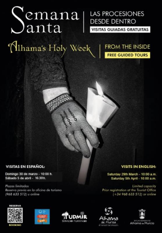 March 30 Free tour in Spanish: Inside the Semana Santa of Alhama de Murcia