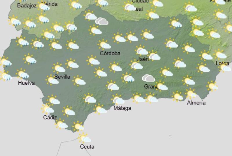 Andalucía weekend weather forecast May 1–4: Rising heat, spring storms and Saharan dust