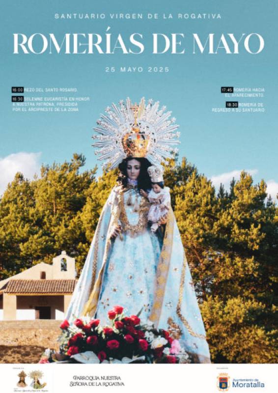 May 25 Romería Virgen de la Rogativa in the countryside of Moratalla