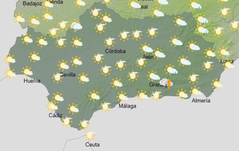 Andalucía weekend weather forecast May 29-June 1: Sunshine, heat and a hint of calima