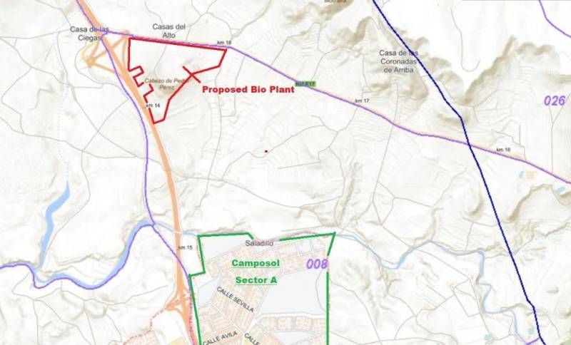 Sign the petition to oppose the planned biogas plant between Camposol and Condado de Alhama