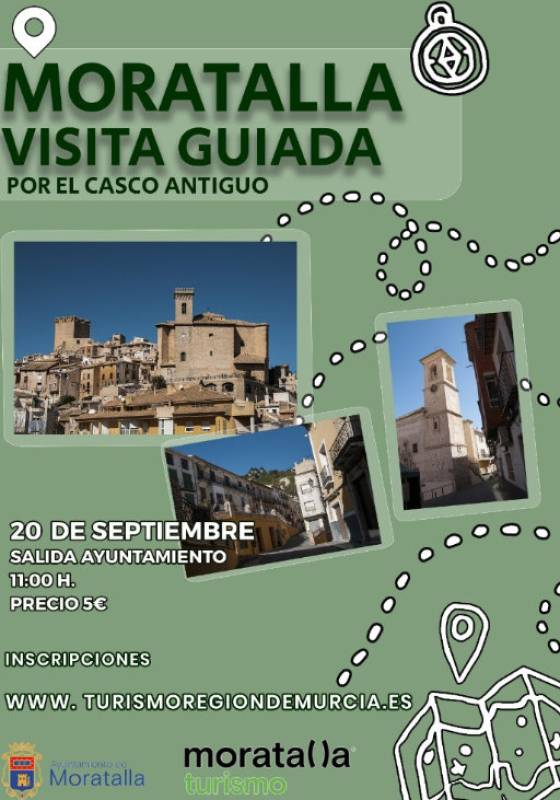 September 20 Guided tour of the historic town centre of Moratalla