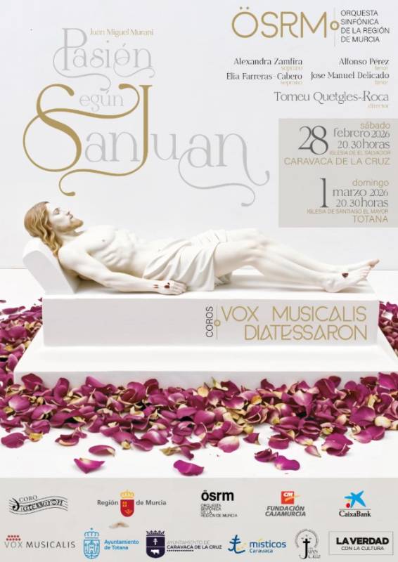 February 28 St John’s Passion by Murani in Caravaca de la Cruz