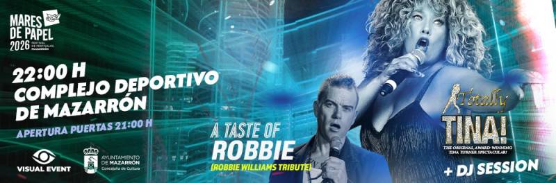 August 7 Robbie Williams and Tina Turner in Mazarrón!