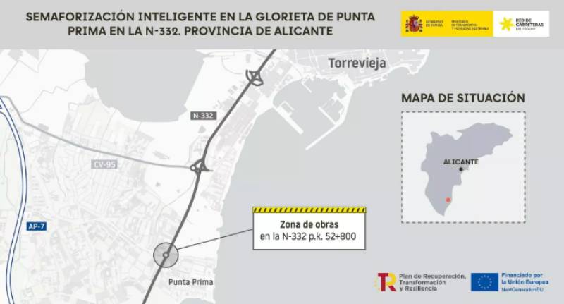 AI traffic lights are being installed at one of Orihuela Costa's most notorious roundabouts
