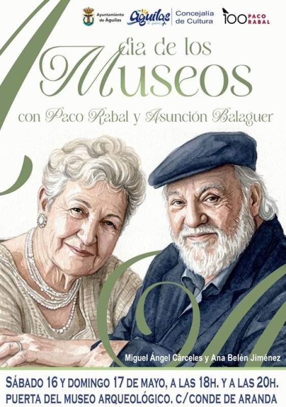 May 16 and 17 Museums Day shows in Águilas