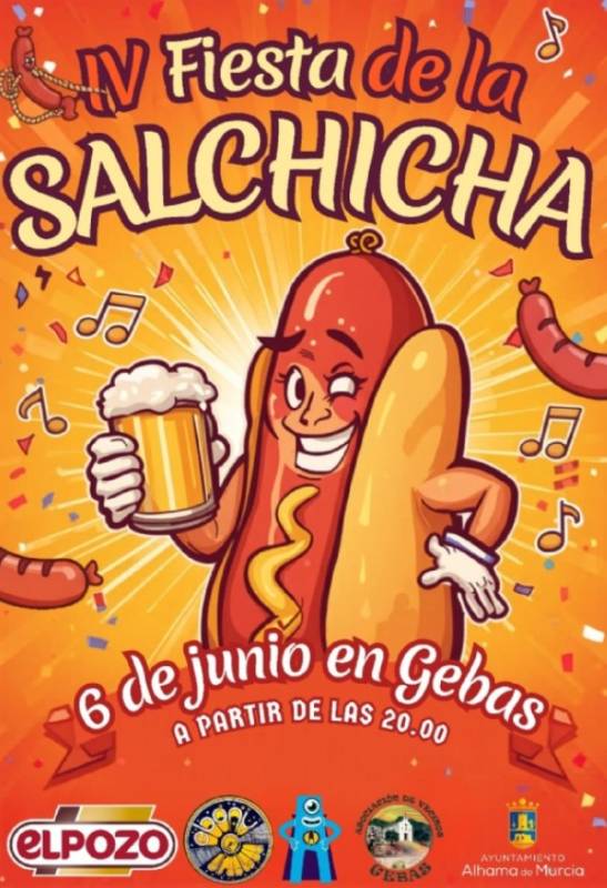 June 6 Sausage and beer festival in the Alhama village of Gebas
