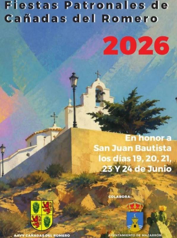 June 19 to 24 Fiestas in the Mazarrón village of Cañadas del Romero