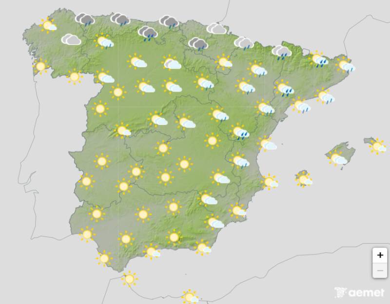 Spain weather forecast Aug 3-6: Temperatures climb back towards 40°C this week