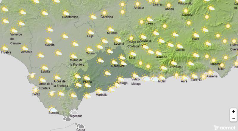 Rising temperatures, Saharan dust and storms: Andalucia weather forecast August 31-September 3