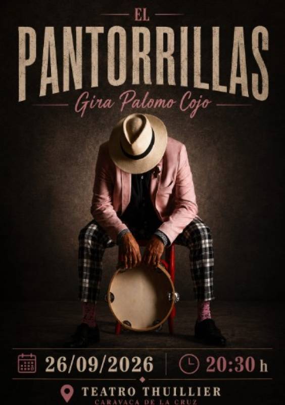 September 26 El Pantorrillas live in concert in Caravaca de la Cruz