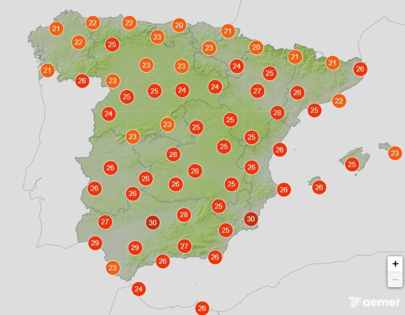 Spain weather forecast October 12-15: Autumn takes a back seat as temperatures rise this week