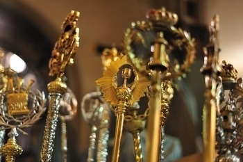 Cartagena, Domingo de Ramos, evening procession